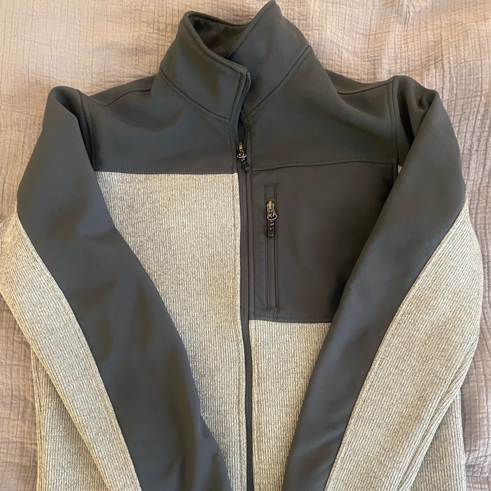 Mens Swiss Tech Sweater Jacket